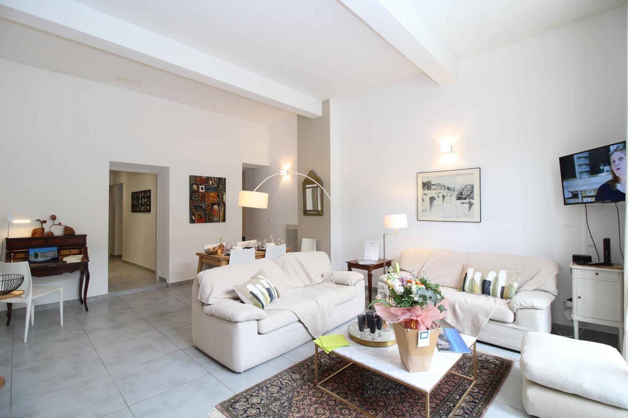 T3 Appartement Hypercentre Proche Commerce- Parking - 2 Chambres Wifi Gratuit Avignon Exterior photo